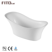 New Design 1 Piece Sanitary Ware Standalone Small Water Free Standing UPC Bath Tub